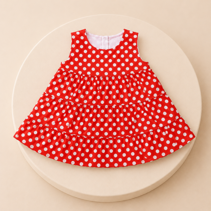Premium Baby Girl Dress | Soft Vaxi Voil Fabric | Comfortable & Stylish Wear