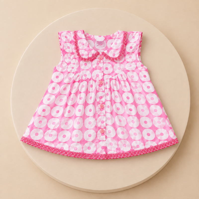 Premium Baby Girl Dress | Soft Vaxi Voil Fabric | Comfortable & Stylish Wear